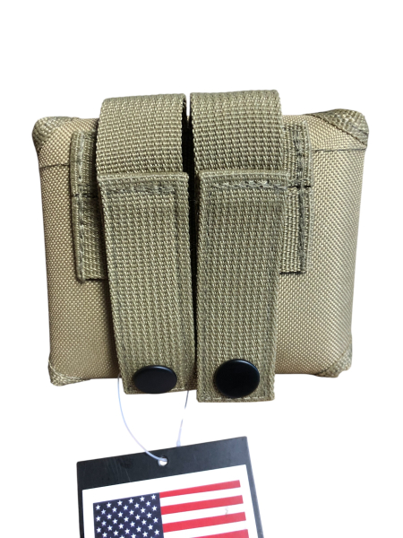 MFH PatronenhülseTasche "Molle" mit Beutel in coyote tan farben